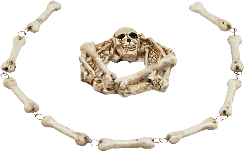 Boneyard Wreath And Garland - Product (850x850), Png Download