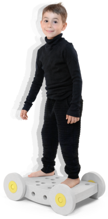 6y - Standing (250x500), Png Download