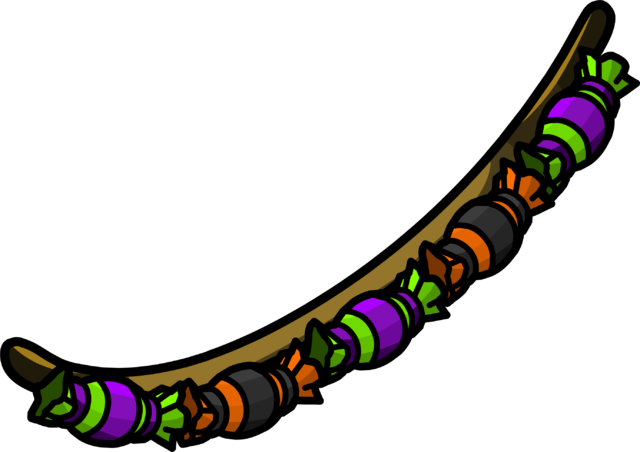 Garland Of Sweets Sprite 001 (640x452), Png Download