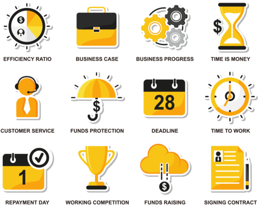 Vector Bussines Flat Icons - Icon (700x490), Png Download