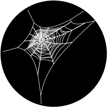 Cobweb 7 Gobo - Glass (400x400), Png Download