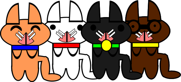 Cartoon Cats Png Images - صور قطط متحركة كرتون (600x274), Png Download