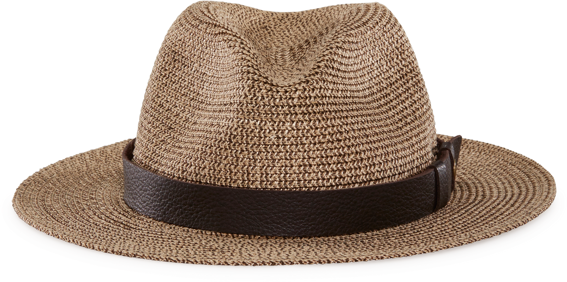 Large Brim Straw Hats For Men - Wide Brim Straw Fedora (2000x2000), Png Download