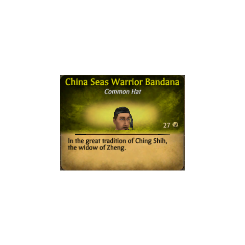 China Seas Warrior - Gold (480x480), Png Download