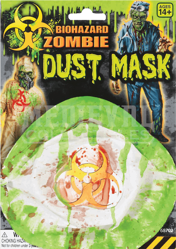 Biohazard Zombie Dust Mask (861x861), Png Download