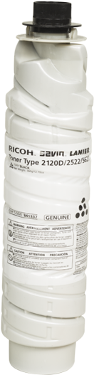 Ricoh Black Tonertype 2120d/2522/5627 - Ricoh (504x528), Png Download