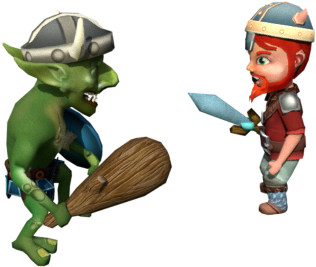 Tower Fight Troll - Boxing (500x500), Png Download