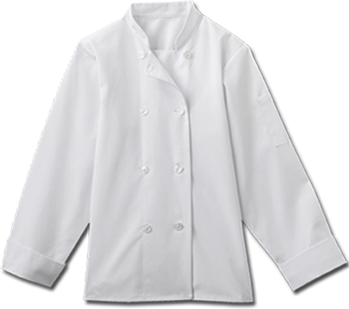 Five Star Ladies 8 Button Chef Jacket - Chef's Uniform (502x444), Png Download