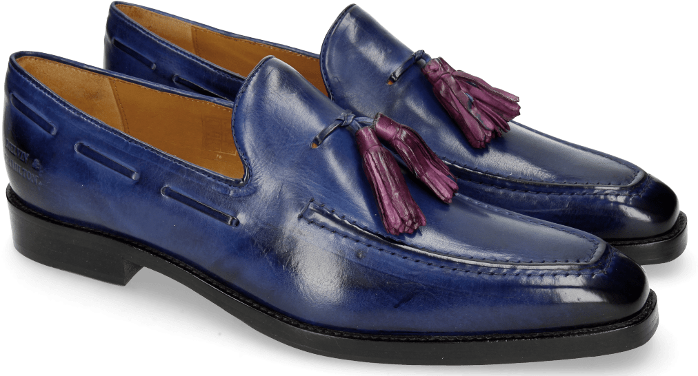 Loafers Leonardo 1 Saphir Tassel Eggplant - Derby Shoe (1024x1024), Png Download