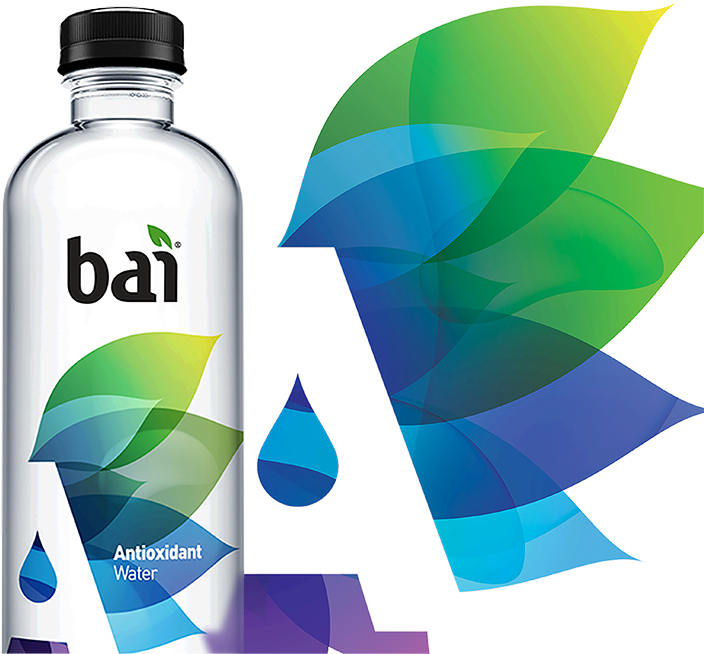 Antioxidant Infused® - Bai Antioxidant Water (704x654), Png Download