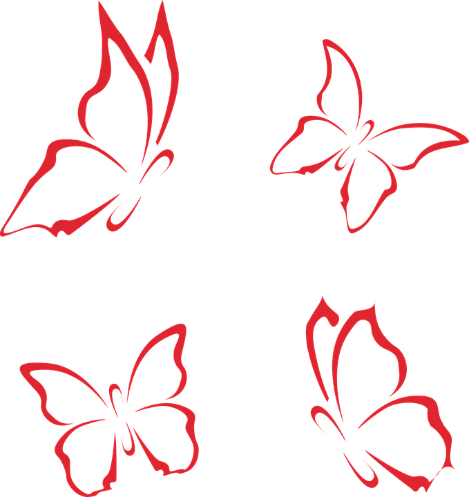 Mariposas, Naturaleza, Insectos (679x720), Png Download