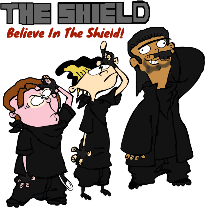 Untitled Drawing By Thunderfists1988-d6vunk9 - Ed Edd N Eddy Shield (894x894), Png Download