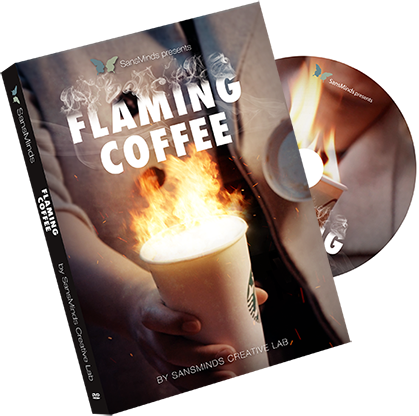 Flaming Coffee Sansminds (419x416), Png Download