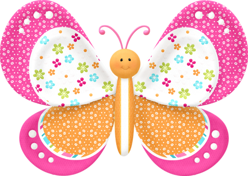 Gifs Y Fondos Pazenlatormenta - Butterfly Cute Clipart (500x355), Png Download