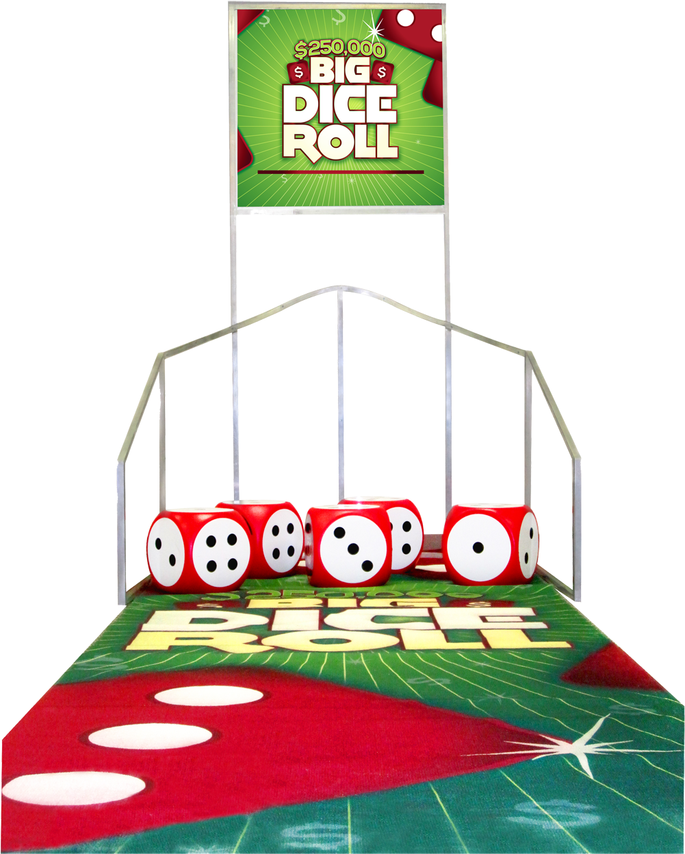 Big Dice Roll, Sca's Portable Dice Roll Game, Can Be - Playmat (1000x1333), Png Download