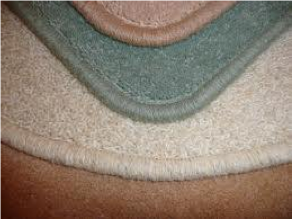 Carpet Binding Edging Overlocking - Carpet Edging (578x578), Png Download