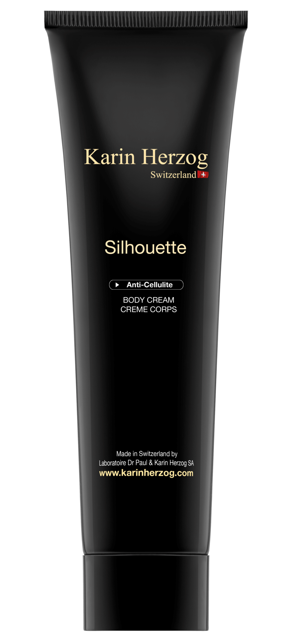 Silhouette 4% Body Cream - Karin Herzog Silhouette Anti Cellulite Body Cream (150ml) (934x2048), Png Download