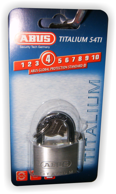Cadeado Titanium 40mm Abus - Abus 65/30 30mm Brass Padlock Twin Carded (371x619), Png Download