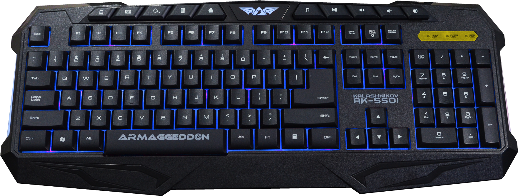 Keyboard Armaggeddon Ak 550i (1781x946), Png Download