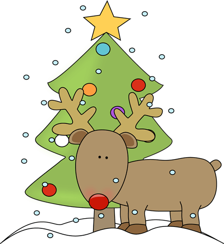 Download Cute Reindeer Christmas Clipart - Christmas Day PNG Image with No  Background 