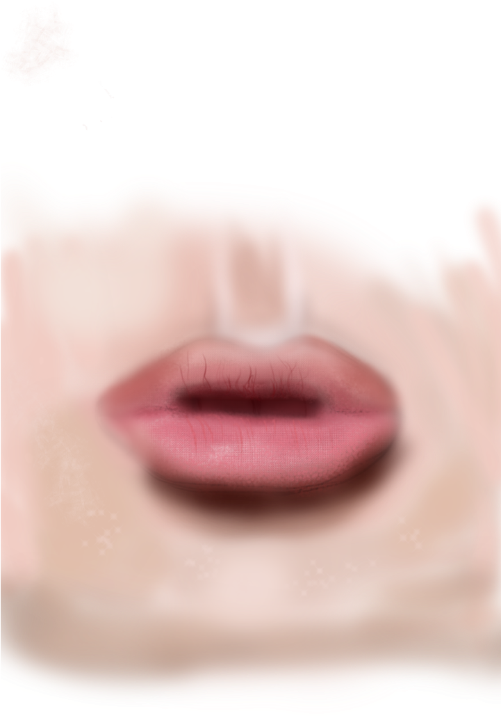 My First Attempt At Drawing Lips - Drawing (720x1280), Png Download
