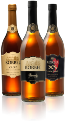 Korbel California Brandy Ranked - Korbel Brandy (300x405), Png Download