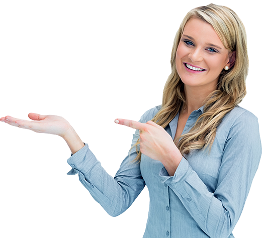 Get Approved For An Auto Loan Today Whether You Have - Woman (521x474), Png Download