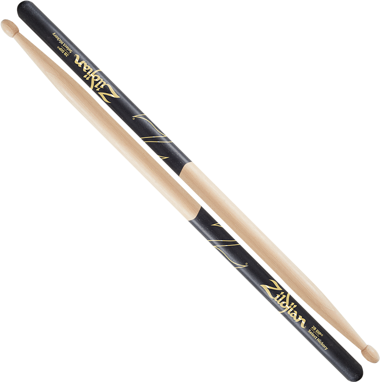 Zildjian Dip Drumsticks Black (800x800), Png Download