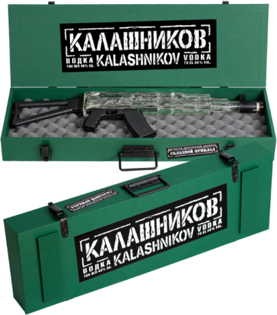 View All Images - Сколько Стоит Водка Калашников (600x637), Png Download