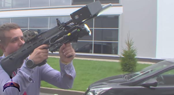 Kalashnikov Unveils Rex 1 Anti Drone, Another State - Rex 1 Anti Drone (603x330), Png Download