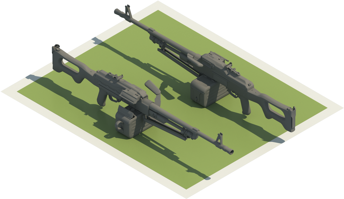 Before The Start Of The Stage, A - Assault Rifle (1200x900), Png Download