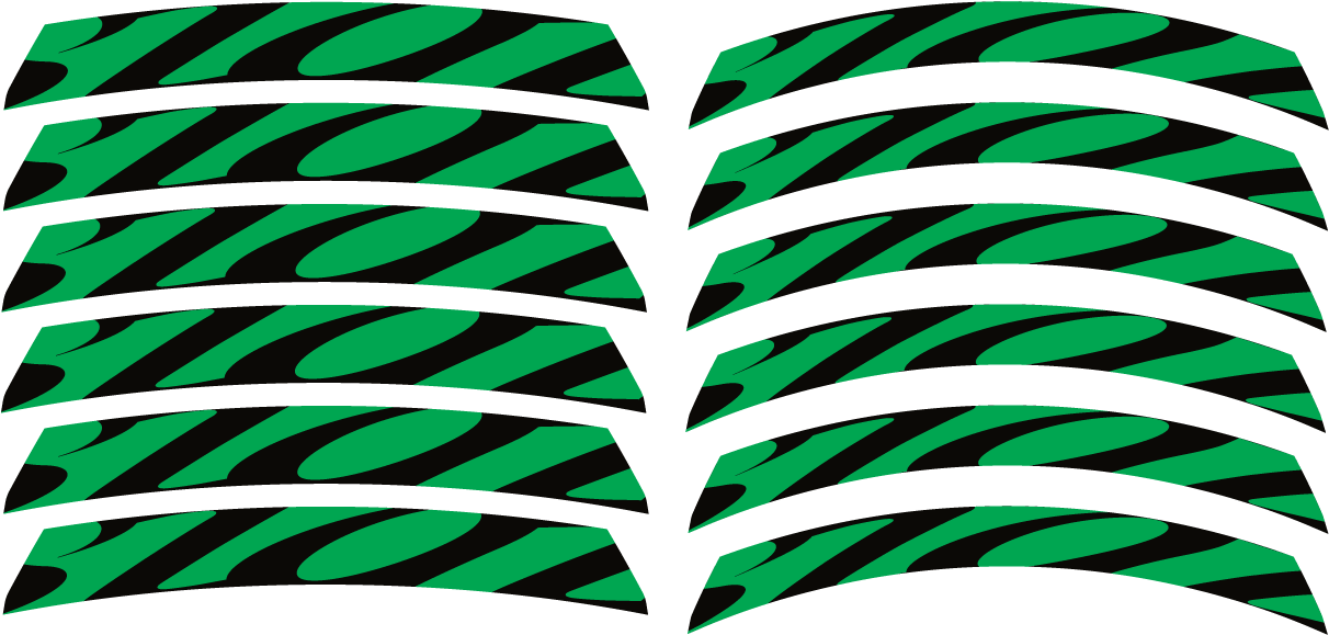 42/38/35-series Rim Decal Kit - Decal (1224x588), Png Download