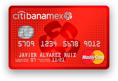 Con Tarjeta Crédito Clásica Paga A Msi Tus Gastos De - Tarjeta De Credito Banamex Clasica (570x380), Png Download