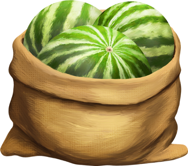 Watermelon (600x530), Png Download