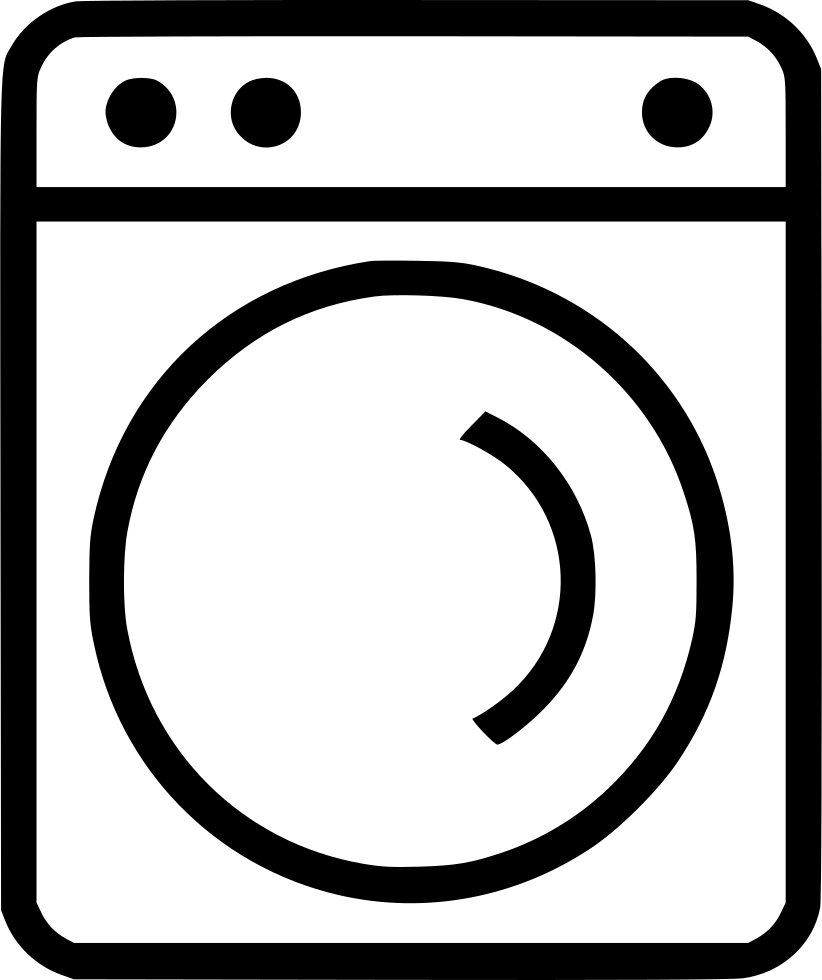 Washer Dryer - - Washer And Dryer Icon (822x980), Png Download