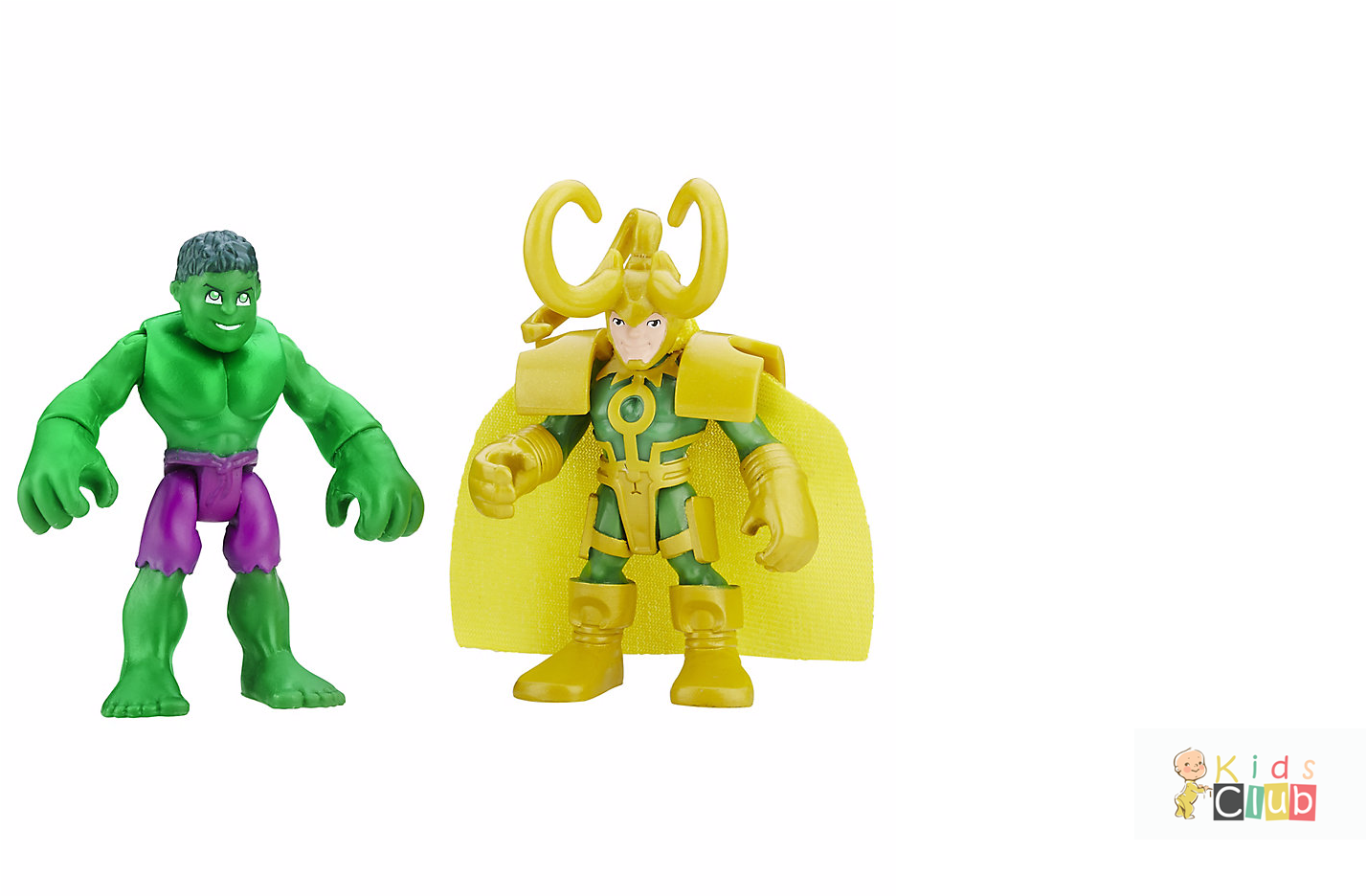 Playskool Heroes Marvel Super Hero Adventures Loki (1920x935), Png Download