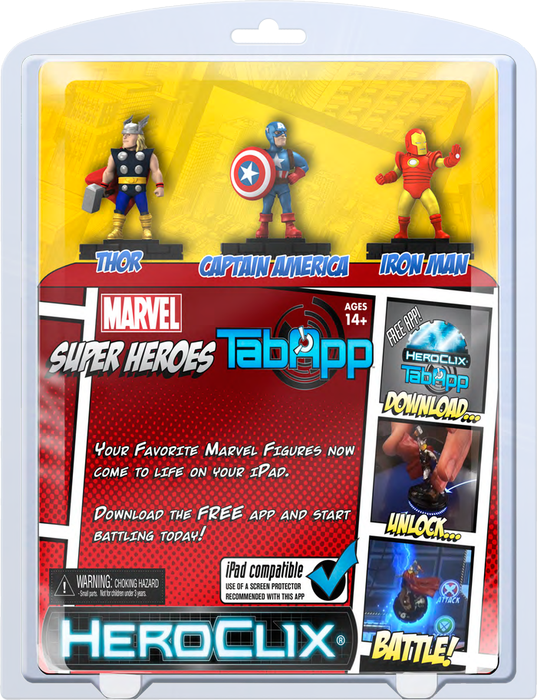 Marvel Super Heroes Tabapp - Marvel Heroclix: Marvel Super Heroes Heroclix Tabapp (537x700), Png Download