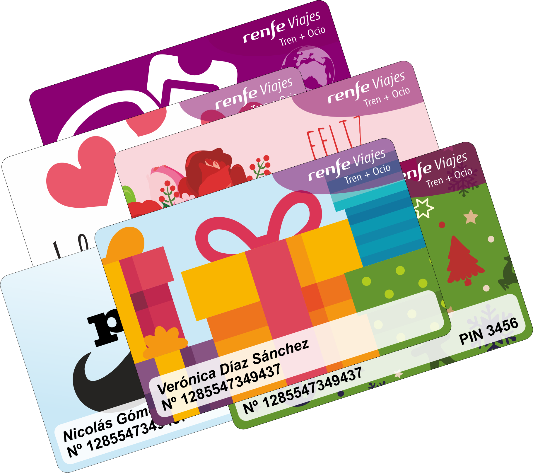 Tarjeta Regalo - Train (1820x1615), Png Download