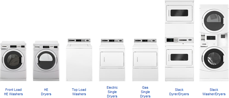 Maytag On Premise Laundry - Maytag Mle20pn 9kg Commercial Twin Stacked Washing (732x316), Png Download
