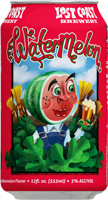Lost Coast Watermelon Wheat (800x800), Png Download