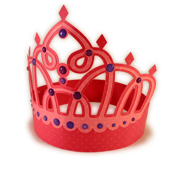 Princess Fancy Jewel 3d Crown - Equipamento Para Recorte De Papeis Silhouette Cameo (594x600), Png Download