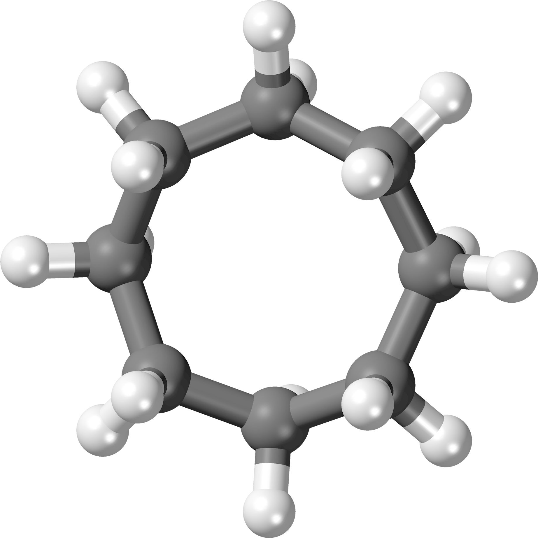 Cyclooctane Crown 3d Balls - Amine Compounds (chemical Compounds) (2000x2000), Png Download
