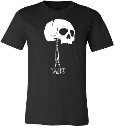 Electric Skull D T Shirt Bullet Cable - Town Golden State Warriors Shirt (480x480), Png Download