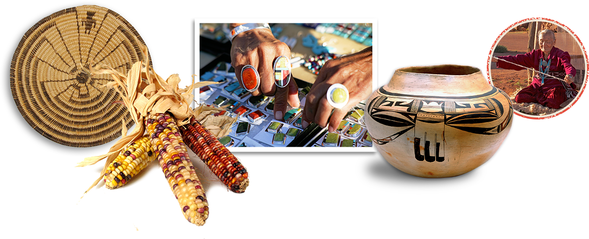 Today, Arizona Is The Proud Home To 22 Sovereign American - Pottery (1210x492), Png Download