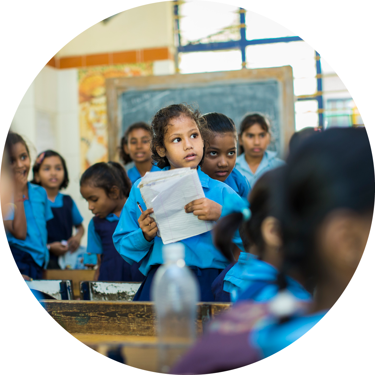 Madhya Pradesh School Quality Assurance - School (1250x1250), Png Download