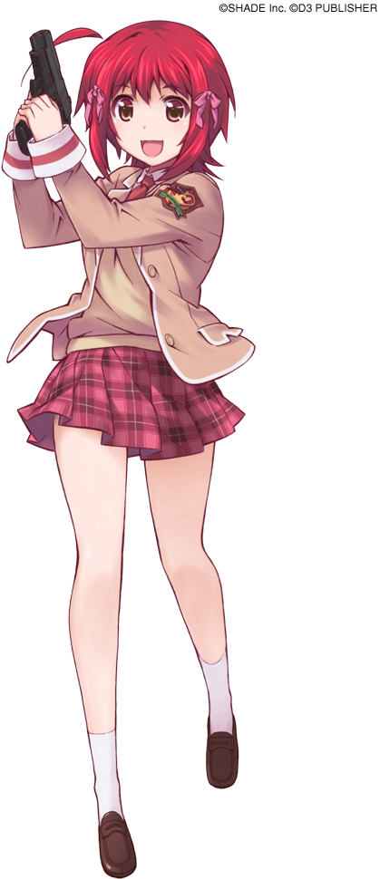 Bg Aya - バレット ガールズ 彩 (584x1000), Png Download