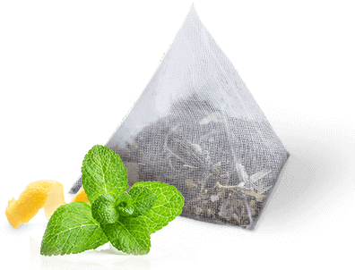 A Smooth-tasting Green Tea Infused With Ginger Root - Ginger And Mint Png Transparent (416x305), Png Download