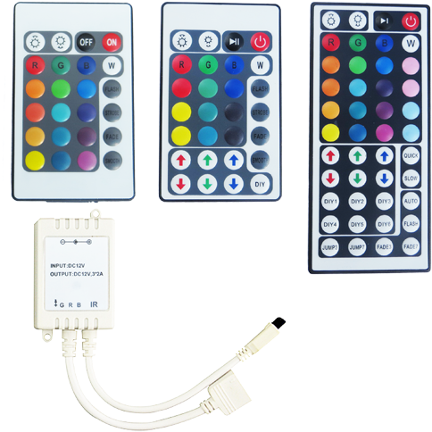 Ir Remotes And Controllers For Rgb Led - Rgb Remote El Wire - Free ...