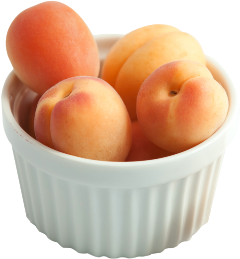 Download Fresh Apricots In A Bucket Png Image - Portable Network Graphics (500x547), Png Download