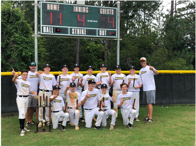 2018 Sjaa 13u-a Jcbtourney Champs - Champs Sports (500x300), Png Download
